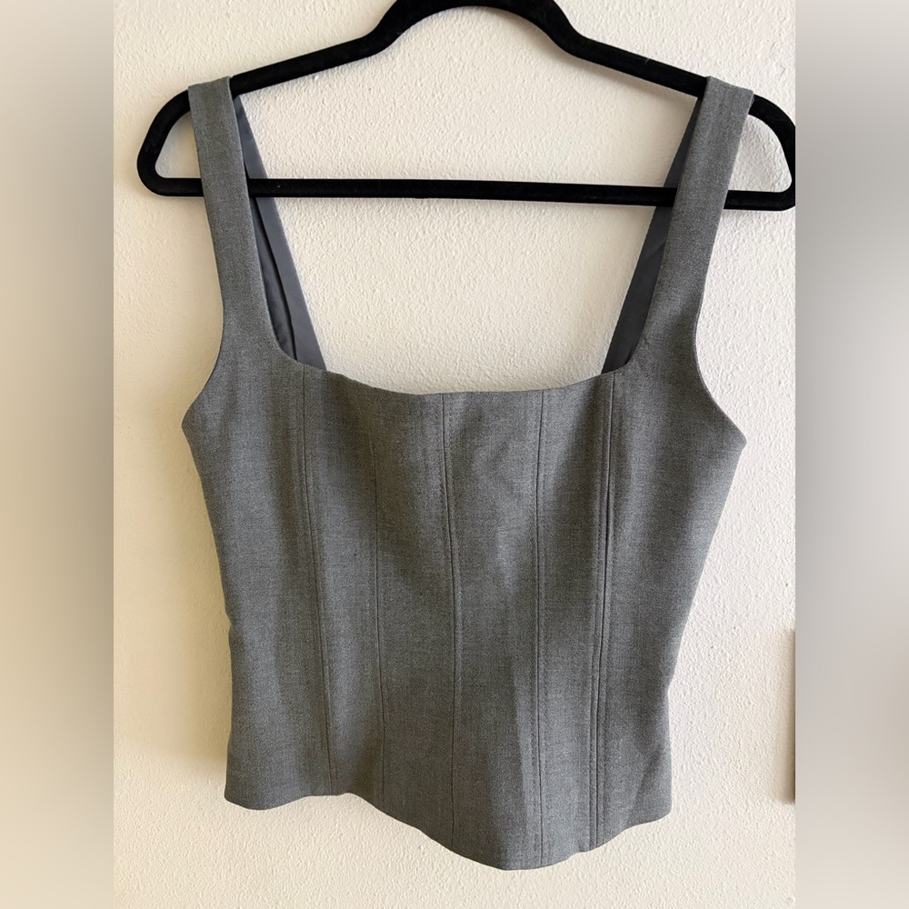 Zara Charcoal Camisole Top